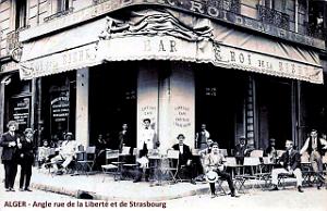 ALGER - ANGLE RUE DE SRASBOURG ET RUE DE LA LIBERTE
